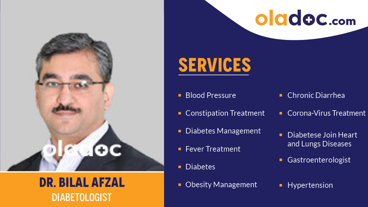 Services provided by Dr.Bilal Afzal